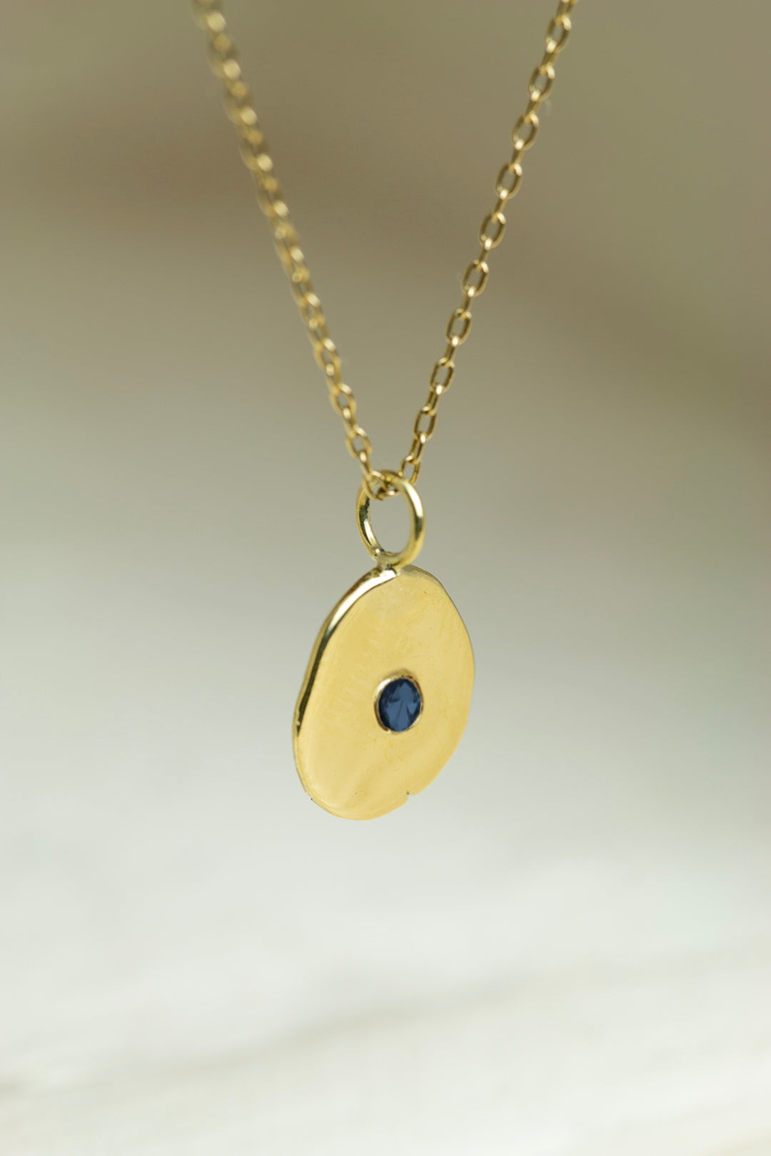 Pebble Birthstone Necklace