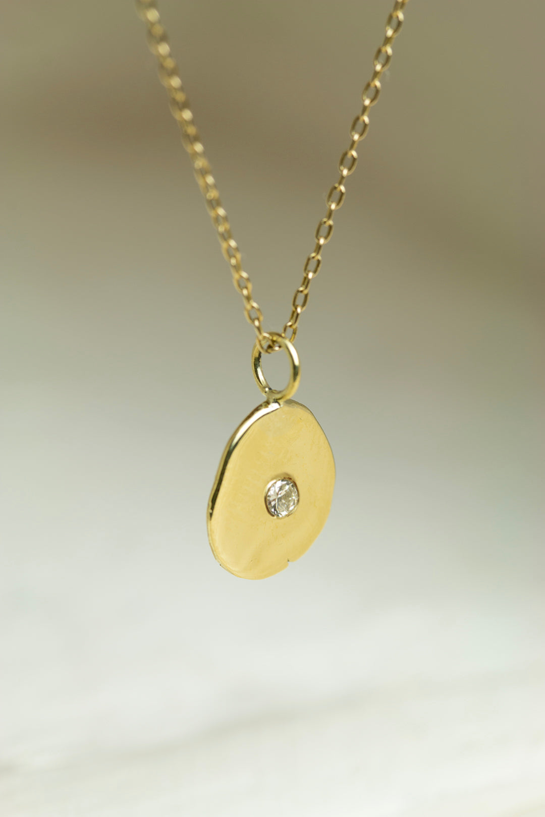 Pebble Birthstone Necklace