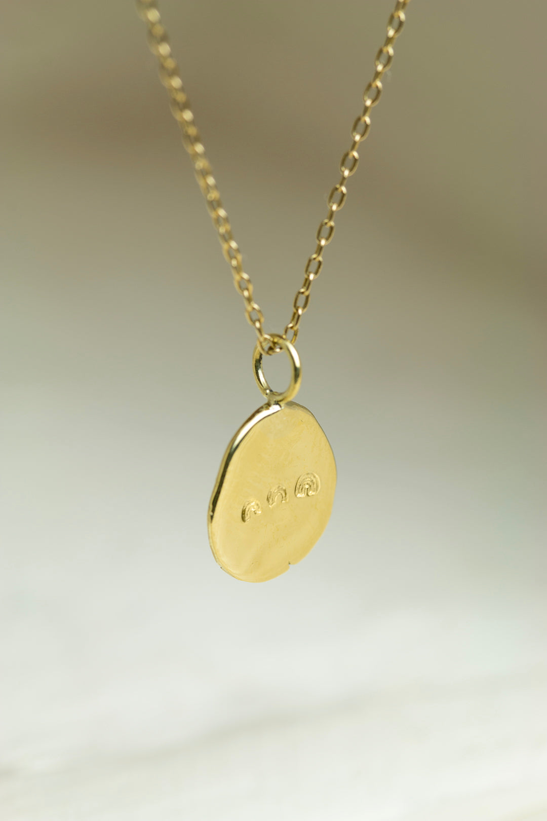 Pebble Symbol Necklace