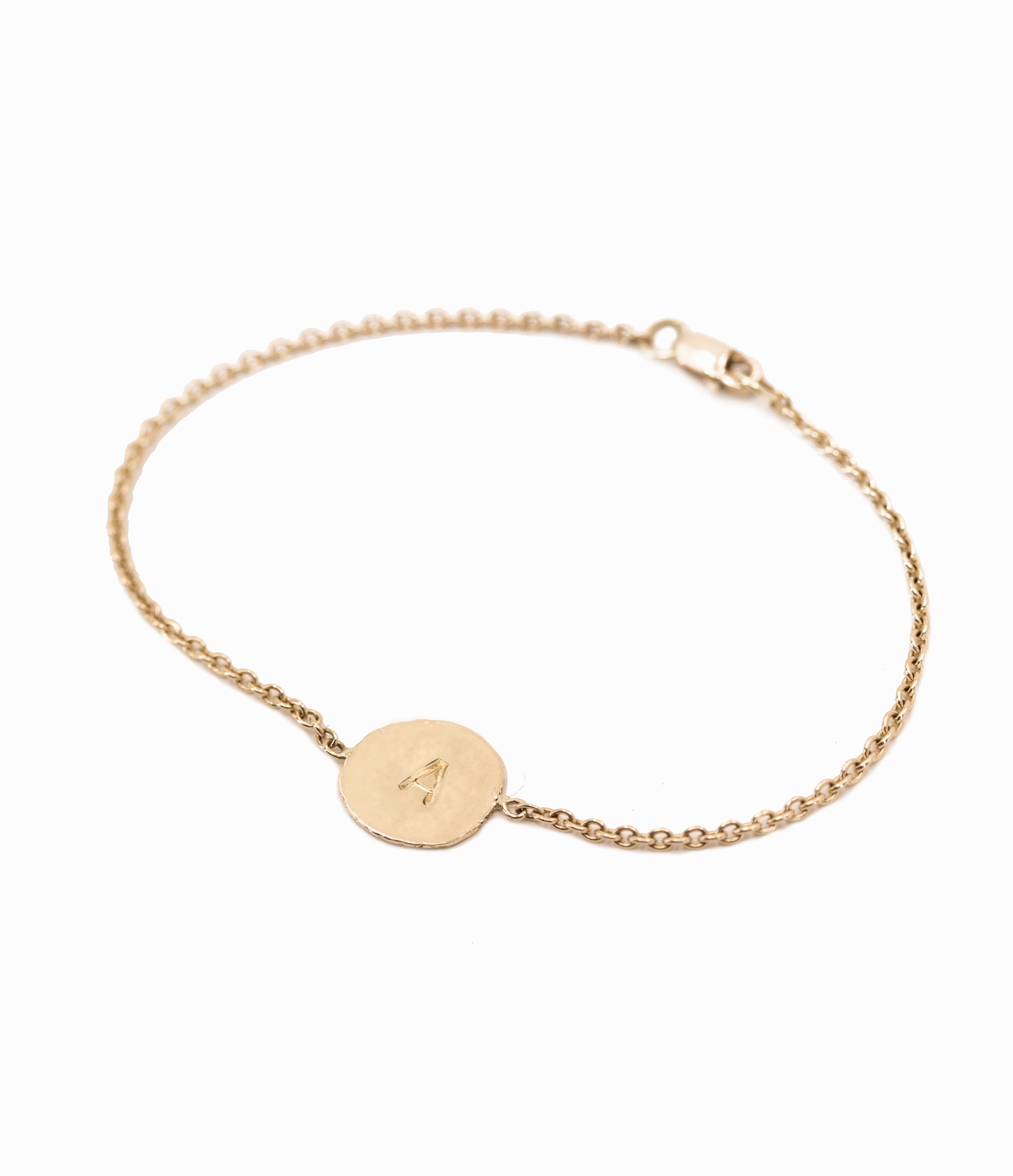 Initial Pebble Bracelet