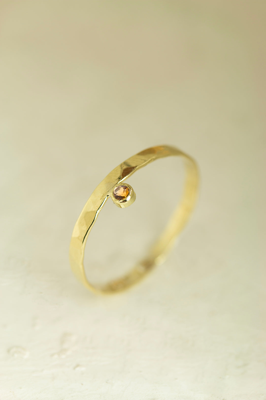 Coral Birthstone Ring