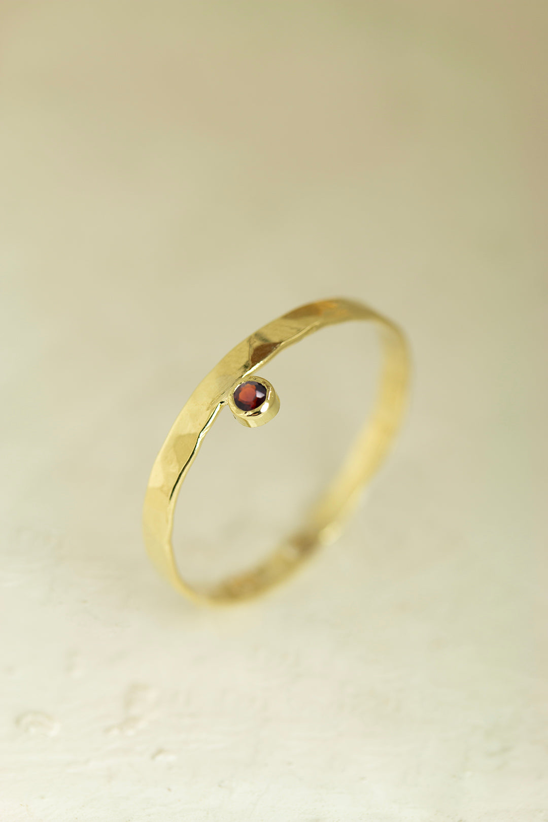 Coral Birthstone Ring