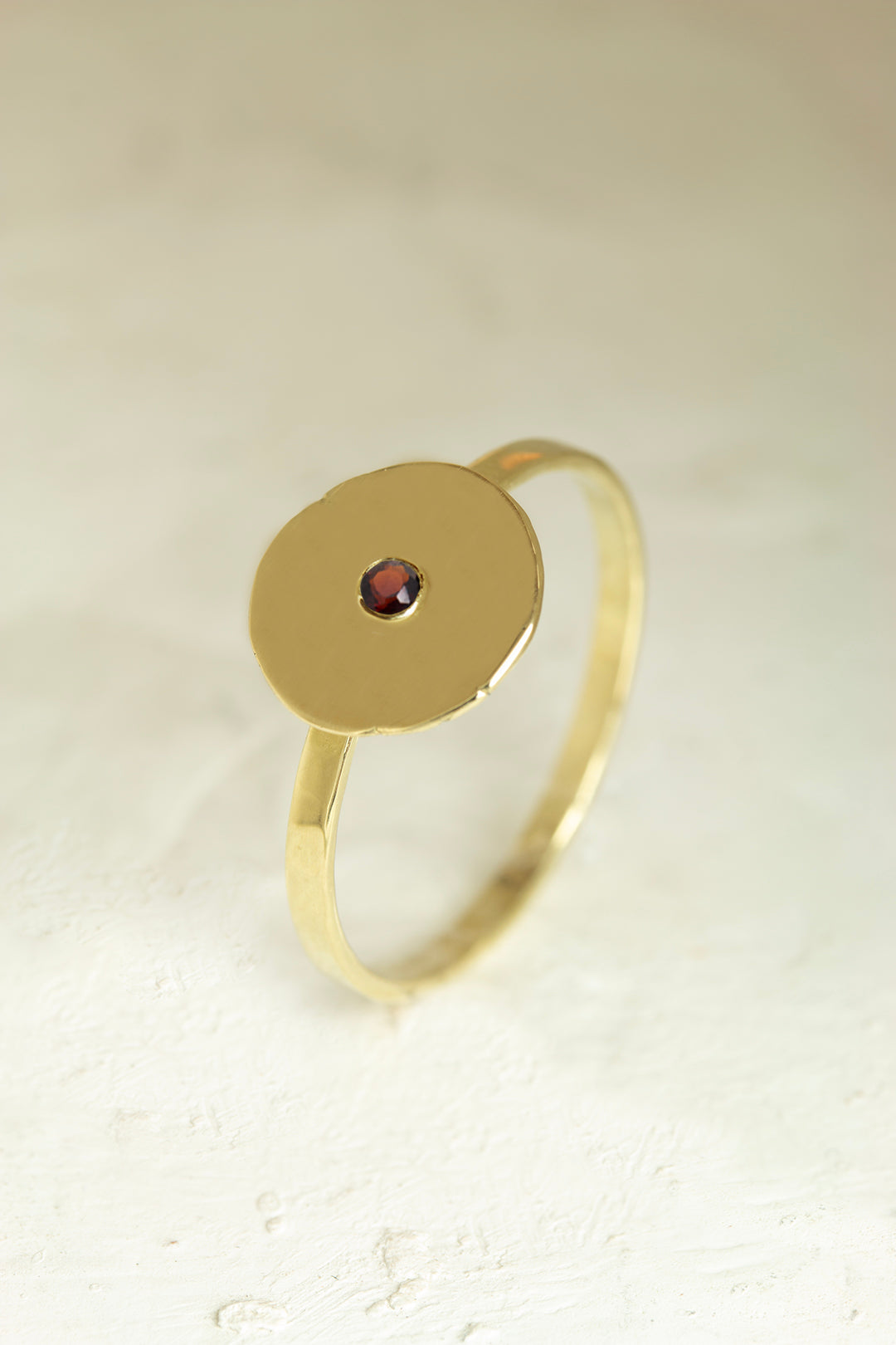 Pebble Birthstone Ring