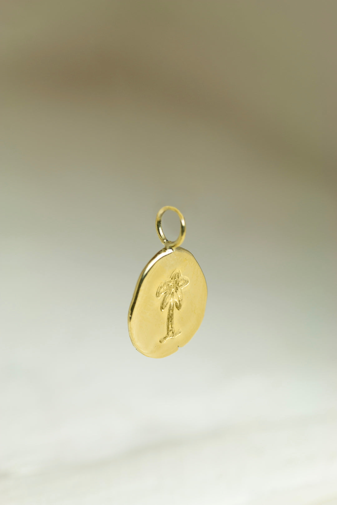 HANGER PEBBLE MET SYMBOOL - PALM